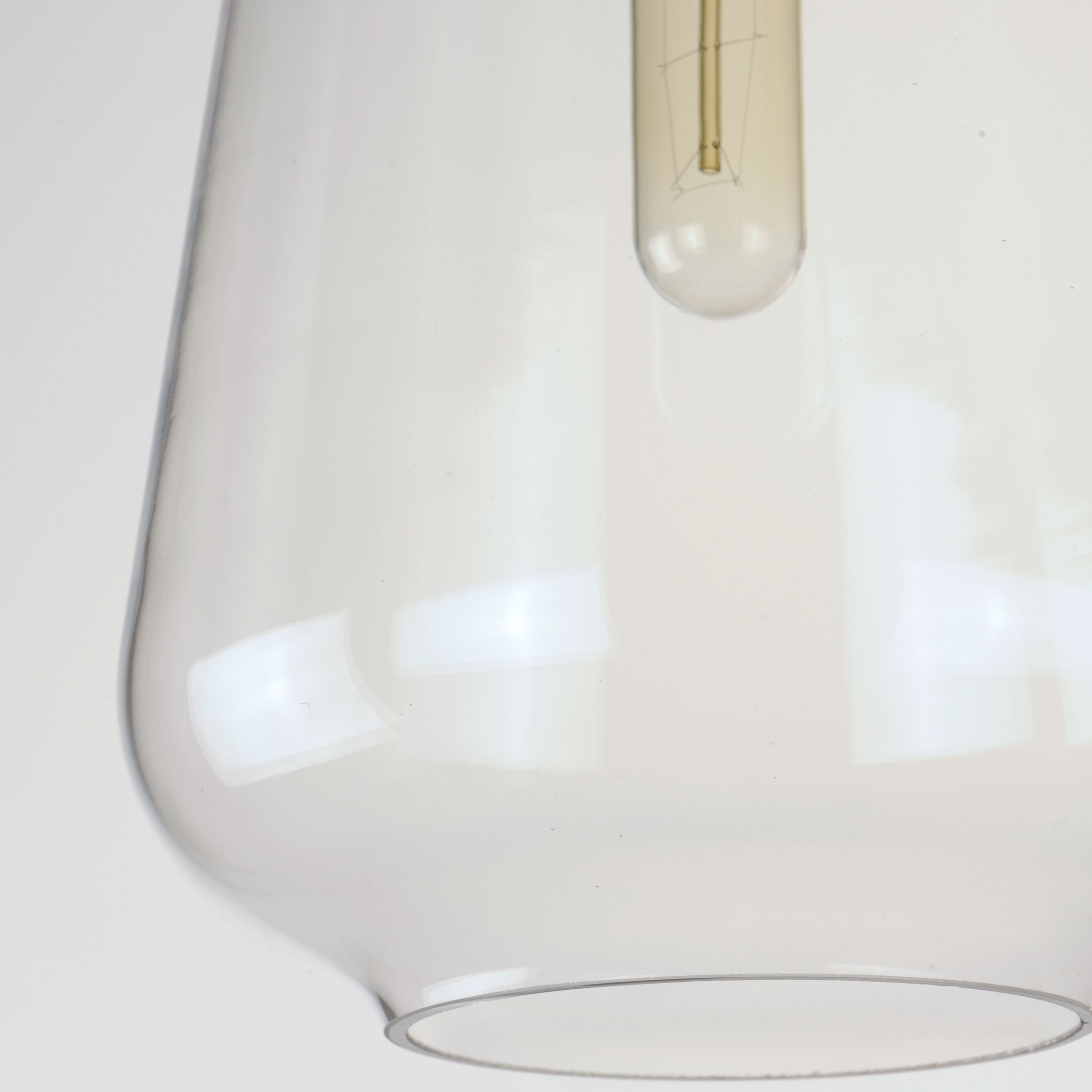 Babylon 1 Light 7.5 inch Black Single Pendant Ceiling Light