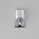 Cubos 1 Light 4.75 inch Polished Chrome Wall Sconce Wall Light