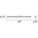 Director LED 48 inch Polished Chrome Bath Vanity Wall Light