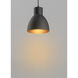 Cora 1 Light 6 inch Black and Gold Single Pendant Ceiling Light