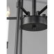 Tux 9 Light 30 inch Black Chandelier Ceiling Light