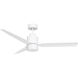 Falcon 52 inch Matte White Indoor Ceiling Fan