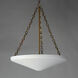 Artemis 6 Light 23.5 inch Natural Aged Brass Entry Foyer Pendant Ceiling Light