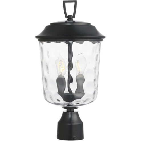 Prescott 2 Light 17.5 inch Dark Bronze Outdoor Post Lantern