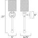 Lucent 1 Light 5 inch Polished Nickel Wall Sconce Wall Light