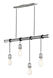 Early Electric 4 Light 5 inch Weathered Zinc Multi-Light Pendant Ceiling Light