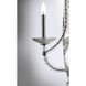 Paris 2 Light 14.75 inch Polished Nickel Wall Sconce Wall Light