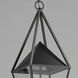 Bavaria 2 Light 9 inch Black Outdoor Pendant