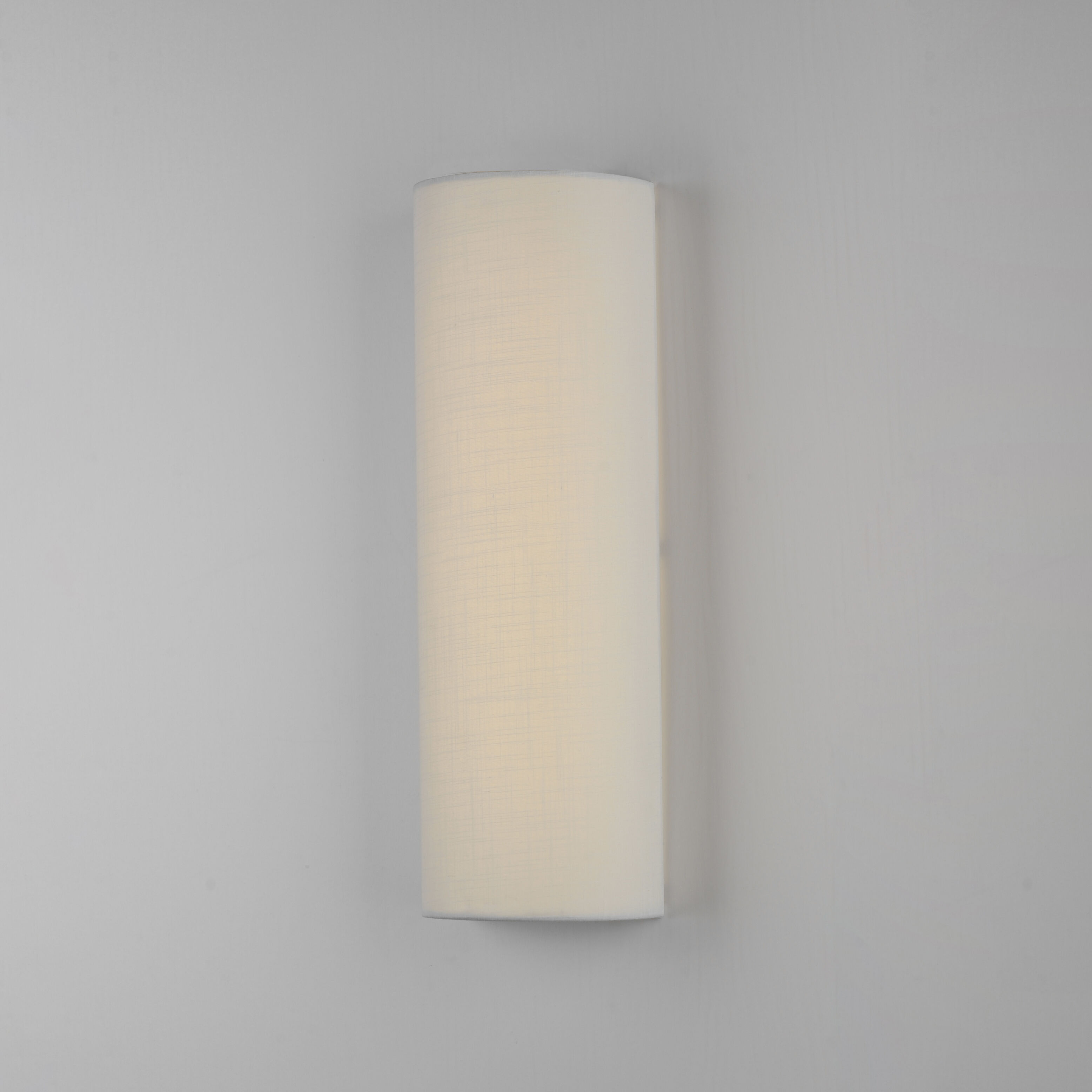 Prime Wall Sconce Wall Light in White Linen