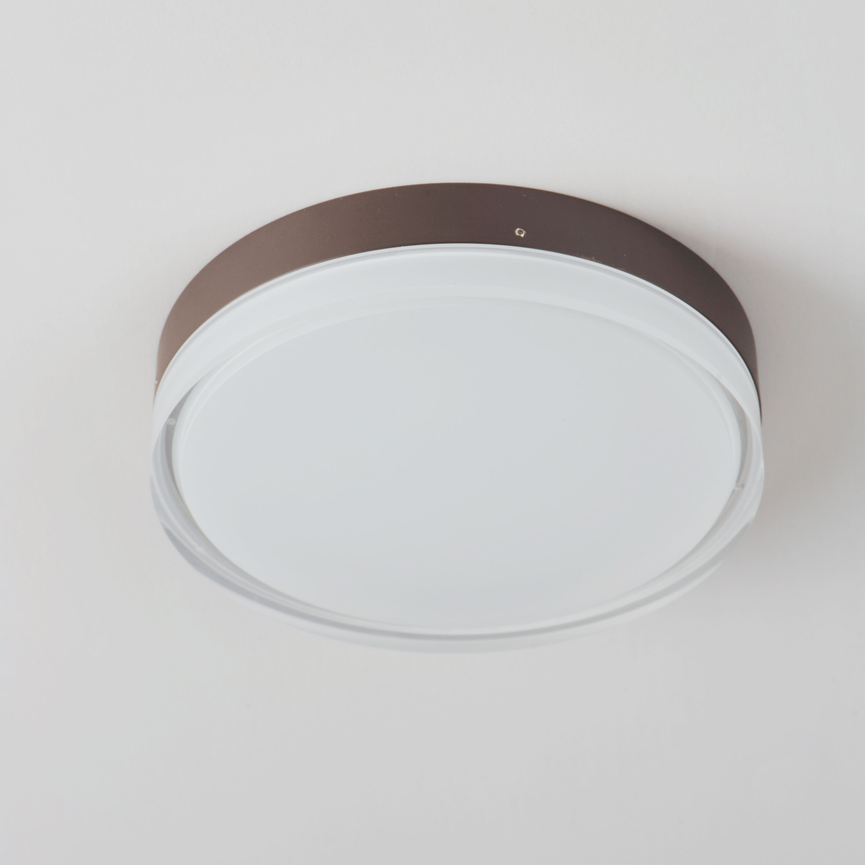 Illuminaire II LED 7 inch Bronze Flush Mount Ceiling Light