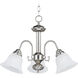 Malaga 3 Light 20.00 inch Mini Chandelier
