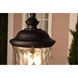 Carriage House DC 3 Light 31 inch Oriental Bronze Outdoor Wall Mount 