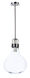 Kinetic LED LED 14 inch Dark Satin Nickel Single Pendant Ceiling Light