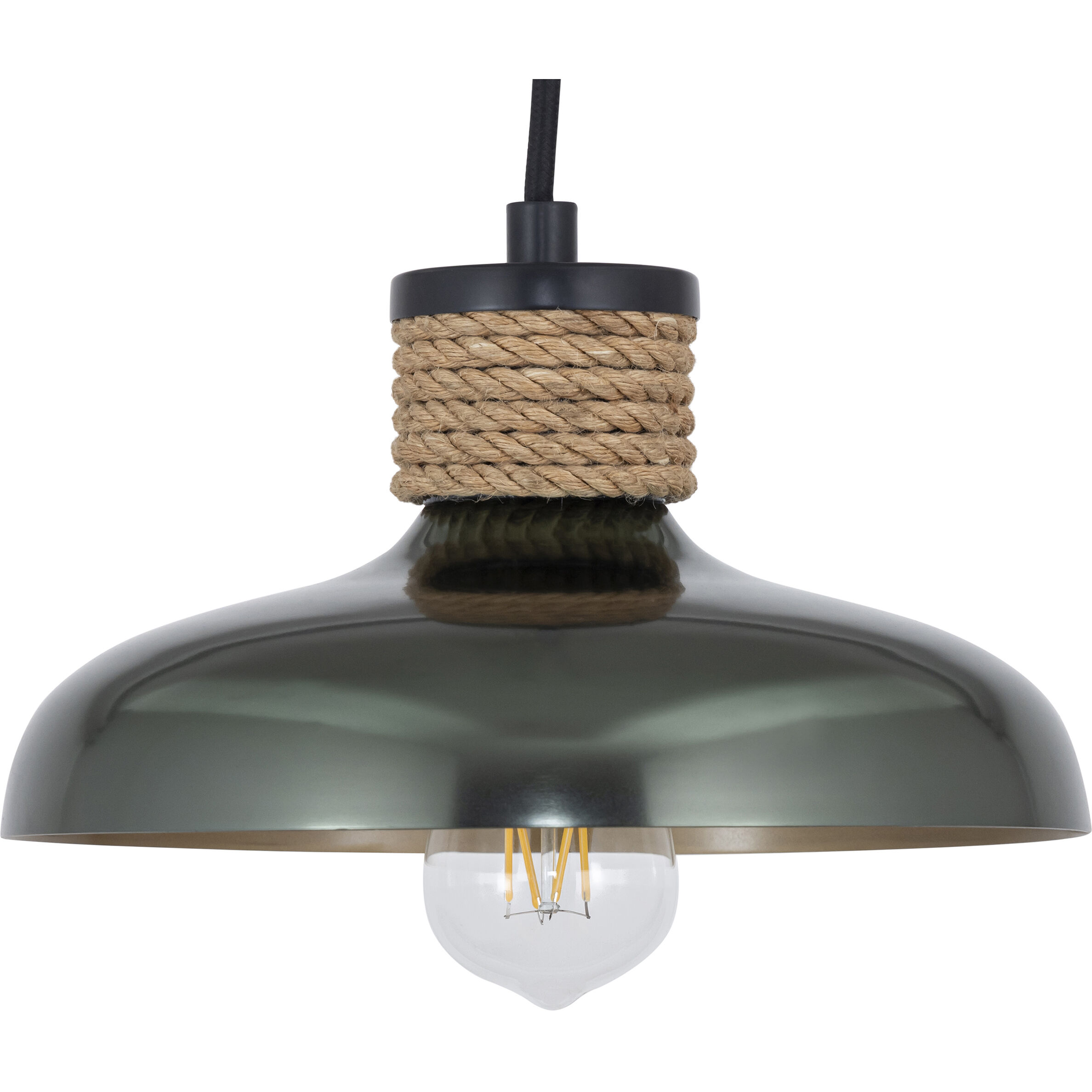 Bingham 1 Light 9.75 inch June Bug Single Pendant Ceiling Light