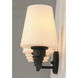 Shelter 5 Light 37.5 inch Black Bath Vanity Wall Light