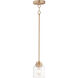 Acadia 1 Light 5 inch Heritage Single Pendant Ceiling Light