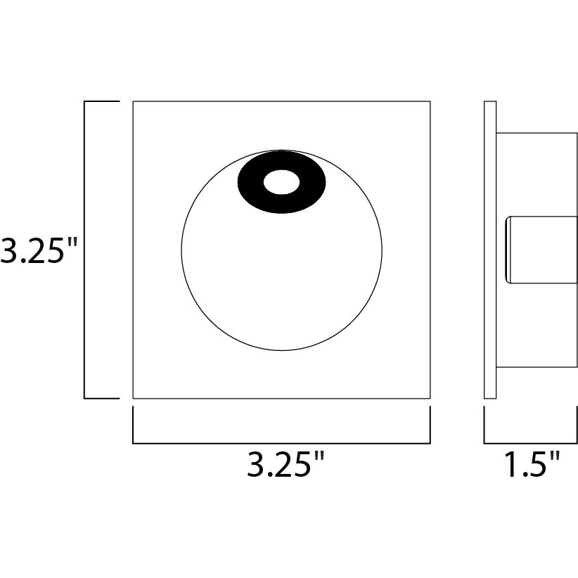 Path 120 3 watt White Outdoor Pathway Light