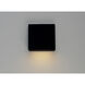 Pathfinder LED 5.5 inch Black Outdoor Wall Mount