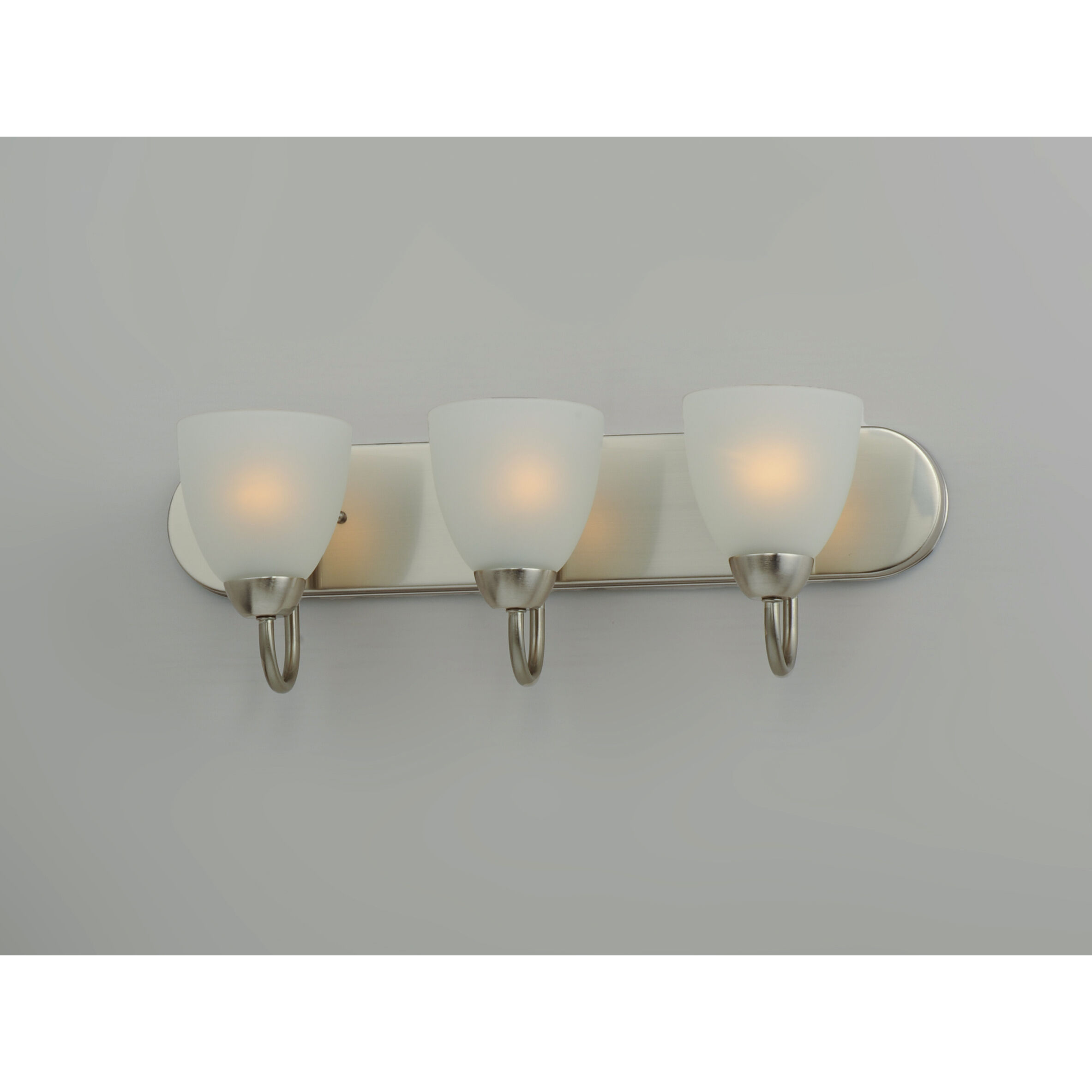 Axis 3 Light 24 inch Satin Nickel Bath Vanity Wall Light