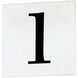 Address White Square Tile