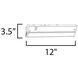 CounterMax 5K 120 LED 12 inch White Under Cabinet