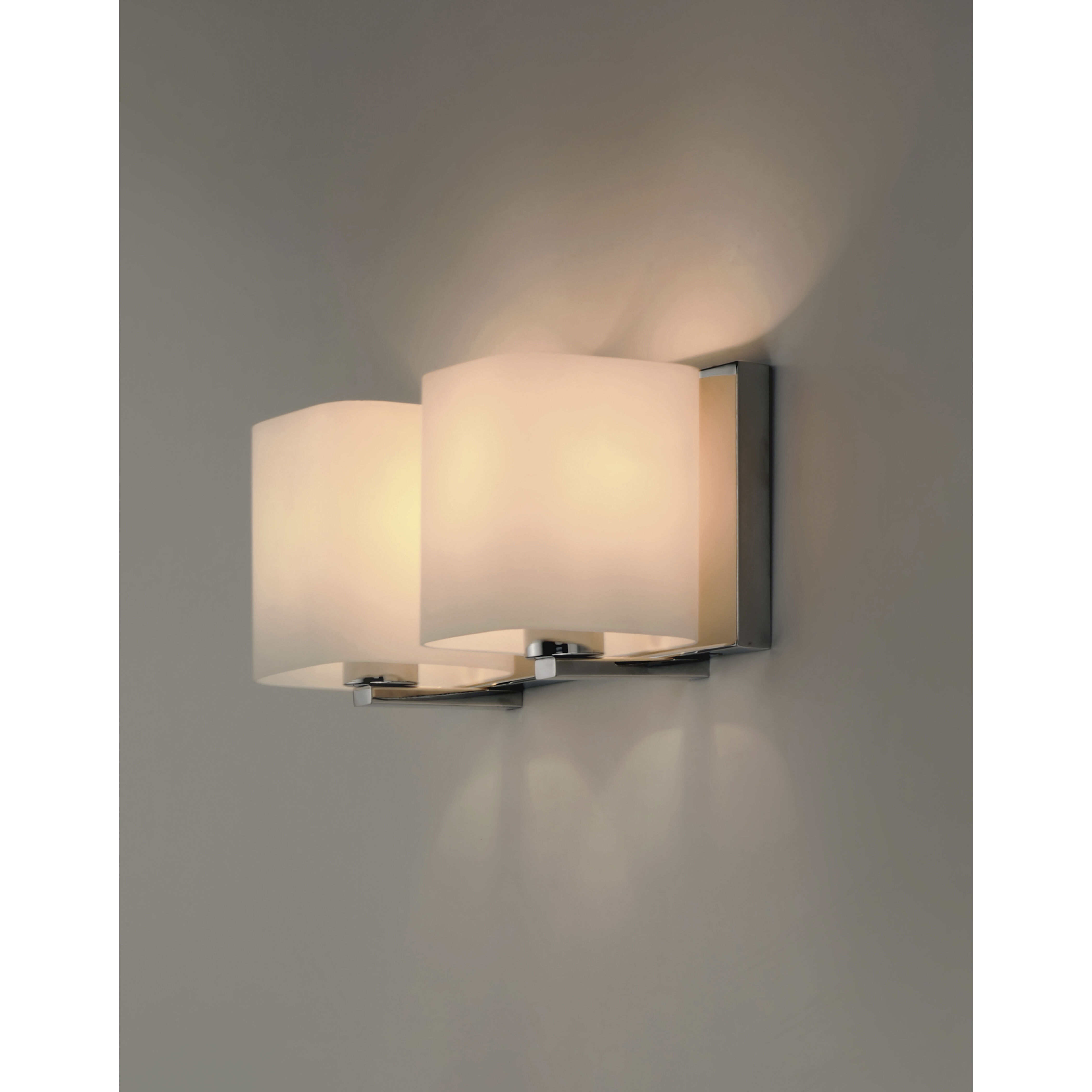 Wrap 2 Light 13 inch Polished Chrome Bath Vanity Wall Light