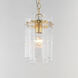 Warren 1 Light 7.5 inch Dark Bronze Single Pendant Ceiling Light
