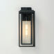 Cabana 1 Light 18 inch Black Outdoor Wall Sconce