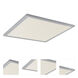 Sky - 5CCT LED 23.5 inch Brushed Aluminum Flush Mount Ceiling Light