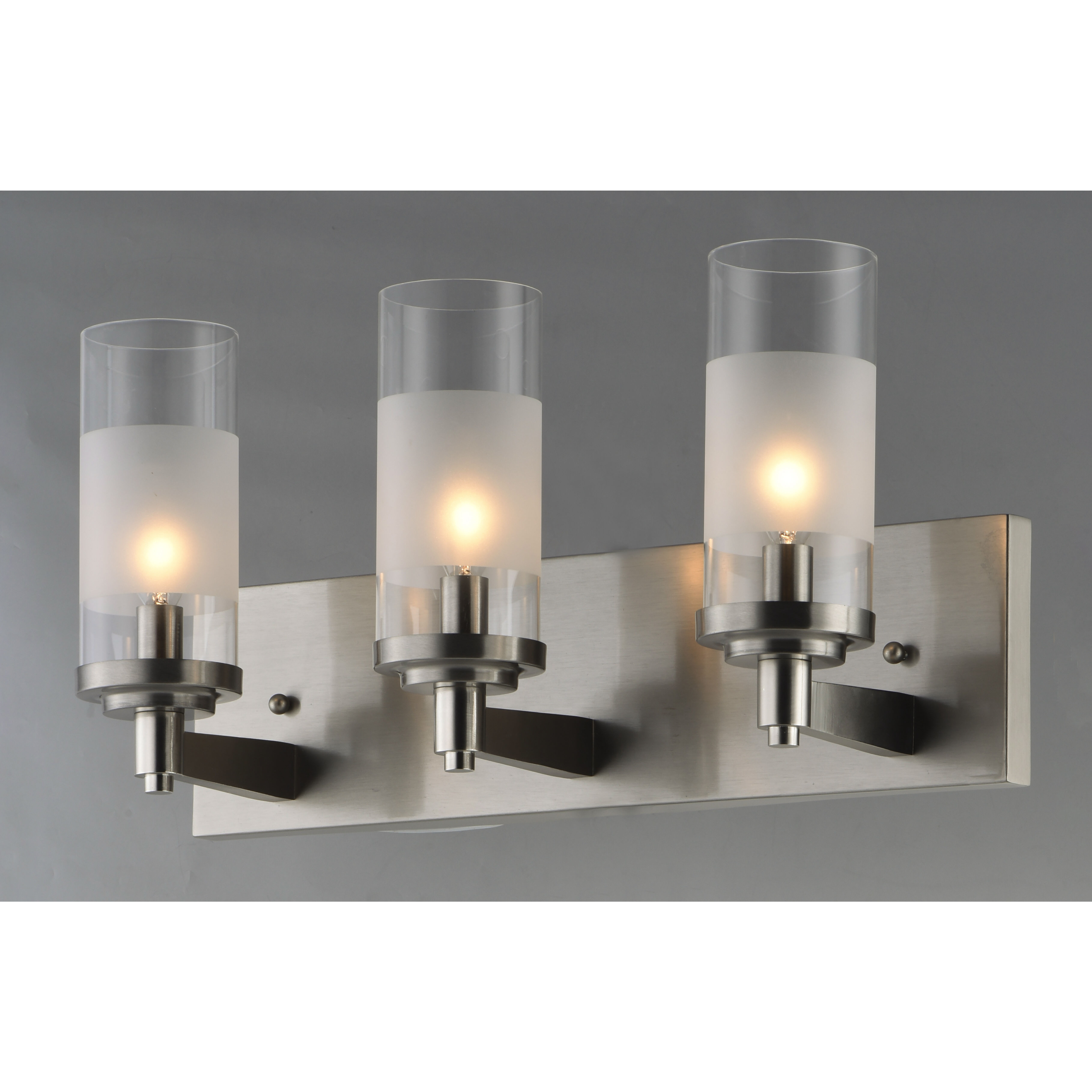 Crescendo 3 Light 18 inch Satin Nickel Wall Sconce Wall Light