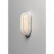 Bulwark 1 Light 5.75 inch White Outdoor Wall Mount
