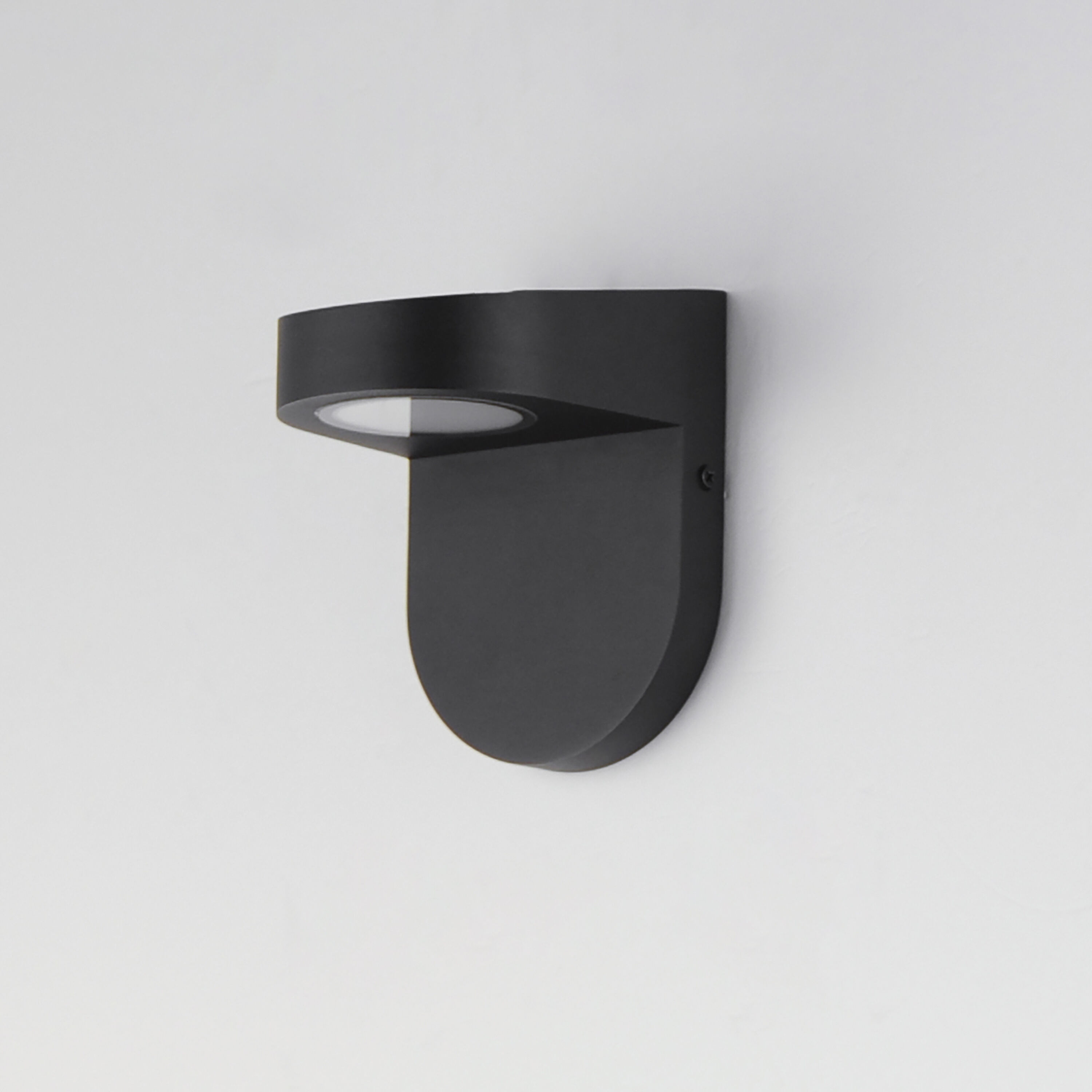 Ledge LED 4.25 inch Black Wall Sconce Wall Light
