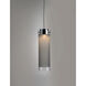 Scope LED 4.75 inch Polished Chrome Single Pendant Ceiling Light