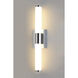 Optic LED 18 inch Polished Chrome Bath Vanity Wall Light