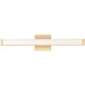 Spec LED 24 inch Gold Bath Vanity Wall Light