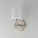 Durham 1 Light 4.75 inch Satin Nickel Wall Sconce Wall Light