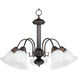 Malaga 5 Light 24.00 inch Chandelier