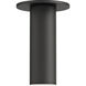 Calibro LED 7.75 inch Black Outdoor Wall Mount