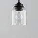 Acadia 3 Light 20 inch Black Chandelier Ceiling Light