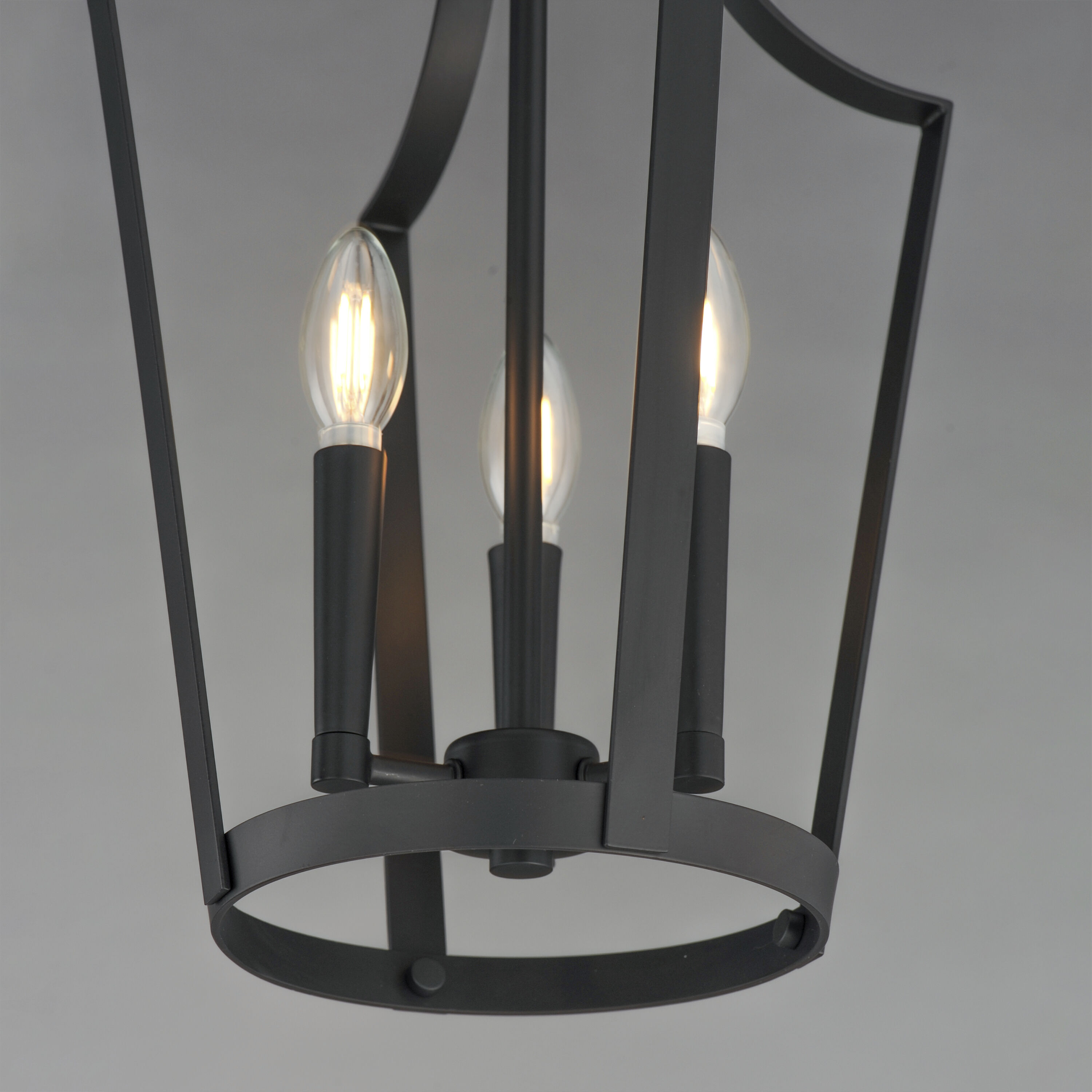 Arden 3 Light 12 inch Black Entry Foyer Pendant Ceiling Light