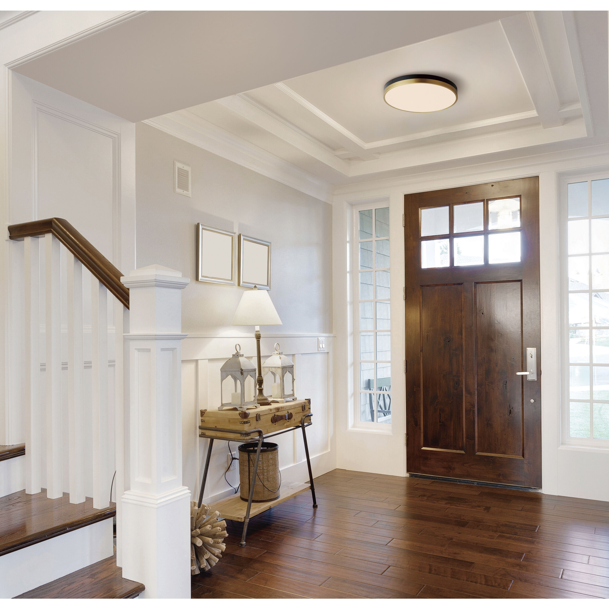 Antique brass led ceiling lights cheap