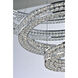 Eternity LED 40 inch Polished Chrome Entry Foyer Pendant Ceiling Light