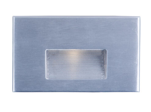 Path 120 4.00 watt Brushed Aluminum Step Light in PCB LED