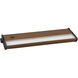 CounterMax MX-L120-DL 120 LED 13 inch Metallic Bronze Under Cabinet