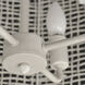 Cestino 4 Light 19 inch Weathered White Single Pendant Ceiling Light