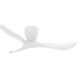 Keanu 56 inch Matte White Outdoor Ceiling Fan