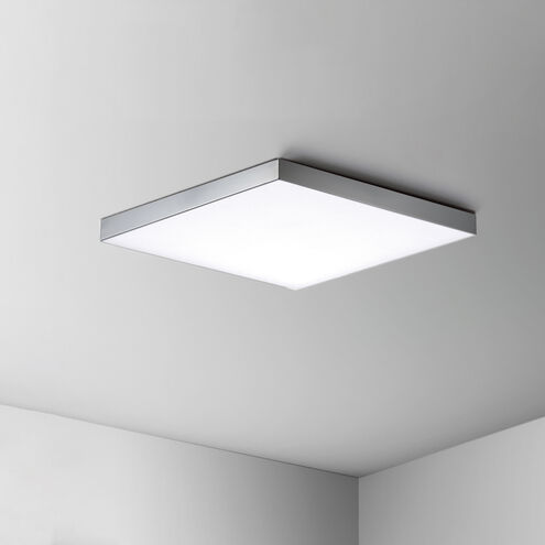 Trim LED 11 inch Polished Chrome Flush Mount Ceiling Light