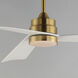 Vortex 60 inch Natural Aged Brass Indoor Ceiling Fan
