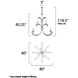 Autumn 12 Light 40 inch Russet Chandelier Ceiling Light