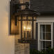 Santa Barbara DC 3 Light 20 inch Sienna Outdoor Wall Mount